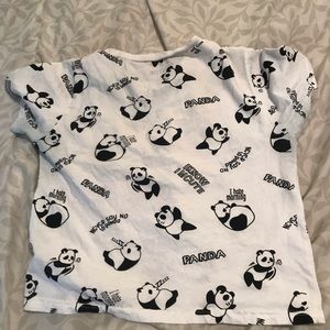 Cute Panada Mini Shirt